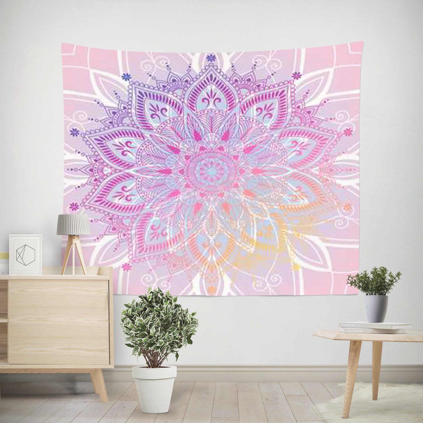 Bohemian Mandala Tapestry – Room Display Boho Bedroom Wall Hanging