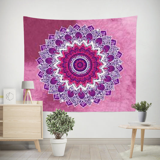 Bohemian Mandala Tapestry Color 1 – Boho Wall Hanging for Bedroom Decor
