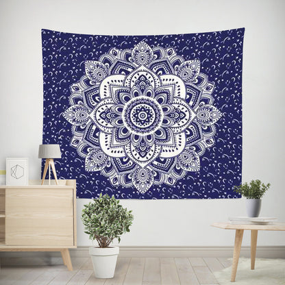 Bohemian Mandala Tapestry Color 13 – Boho Bedroom Mandala Wall Decor