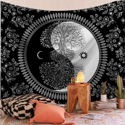 Bohemian Mandala Tapestry Color 7 – Mandala Wall Hanging for Dorm Decor