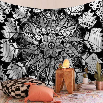 Bohemian Mandala Tapestry Color 8 – Boho Mandala Bedroom Wall Art