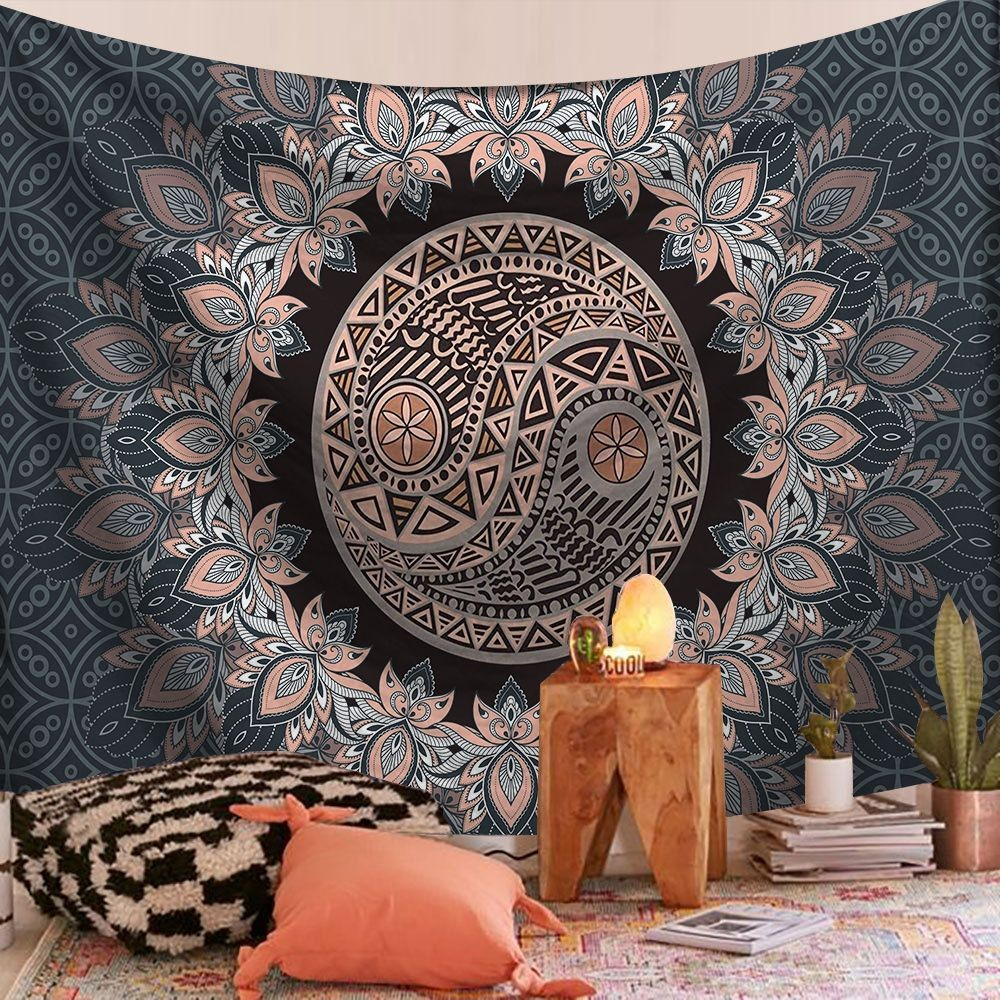 Bohemian Mandala Tapestry Color 10 – Boho Wall Art for Living Room