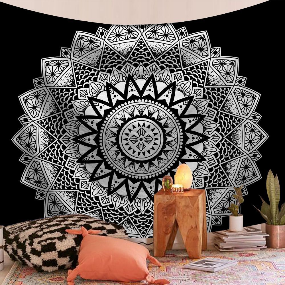 Bohemian Mandala Tapestry Color 5 – Mandala Boho Bedroom Wall Hanging
