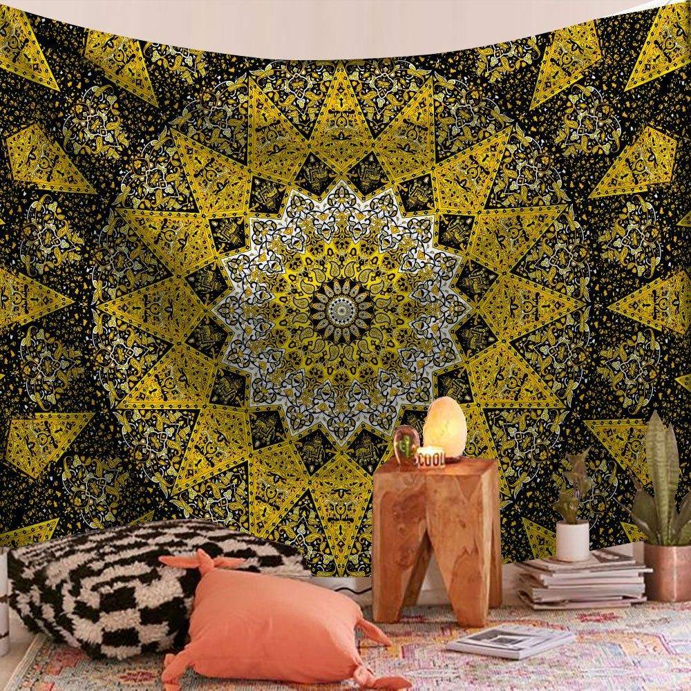 Bohemian Mandala Tapestry Color 20 – Aesthetic Boho Mandala Wall Hanging