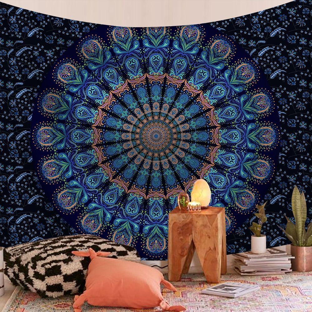 Bohemian Mandala Tapestry Color 29 – Boho Mandala Home Decor Hanging