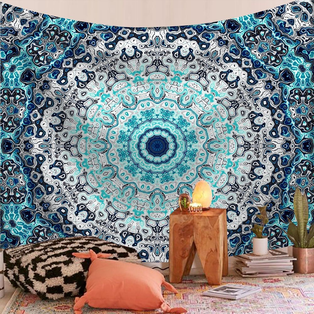 Bohemian Mandala Tapestry Color 32 – Aesthetic Mandala Bedroom Decor