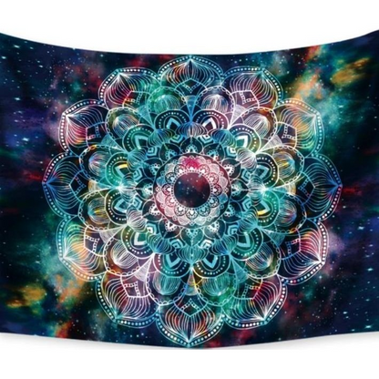 Bohemian Mandala Tapestry Color 33 – HD Print Boho Mandala Wall Hanging