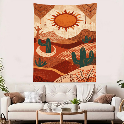 Nordic Morandi Wall Tapestry – Morandi Color Aesthetic Hanging Decor