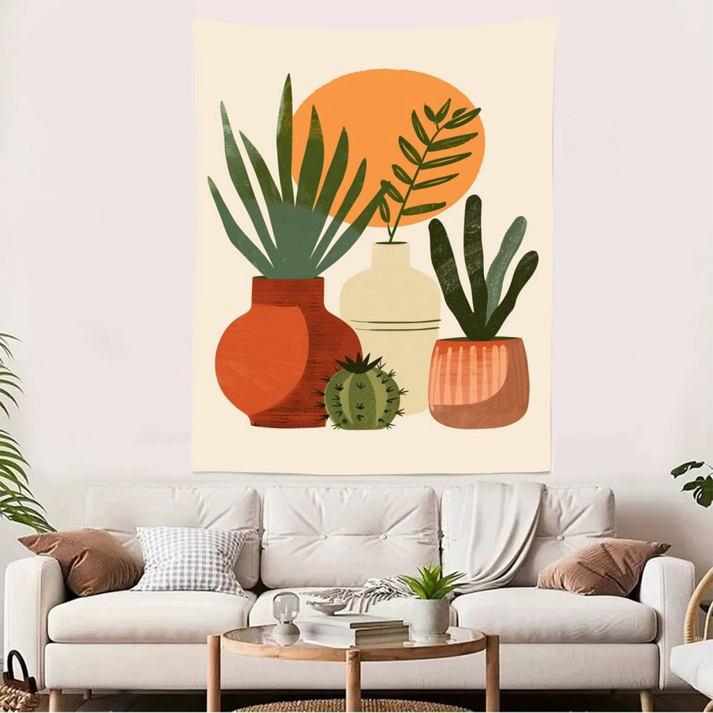 Nordic Morandi Wall Tapestry – Minimalist Nordic Bedroom Wall Tapestry