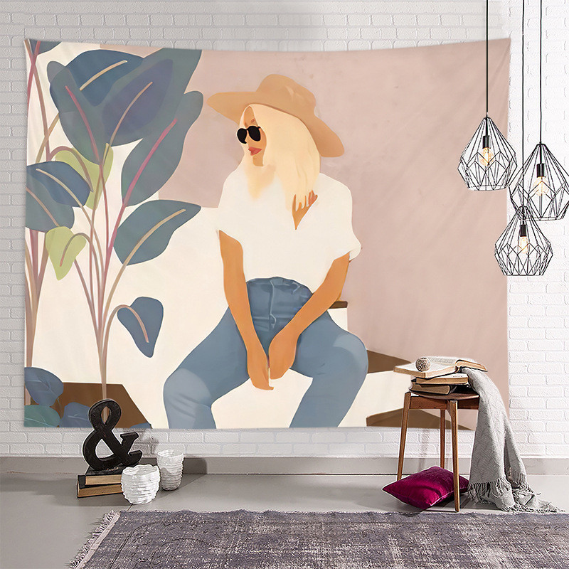Nordic Morandi Tapestry - Color 10 | Boho Wall Hanging | JoyLadyBBD