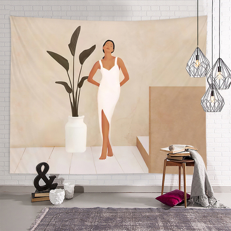 Nordic Morandi Tapestry - Color 14 | Boho Wall Hanging | JoyLadyBBD