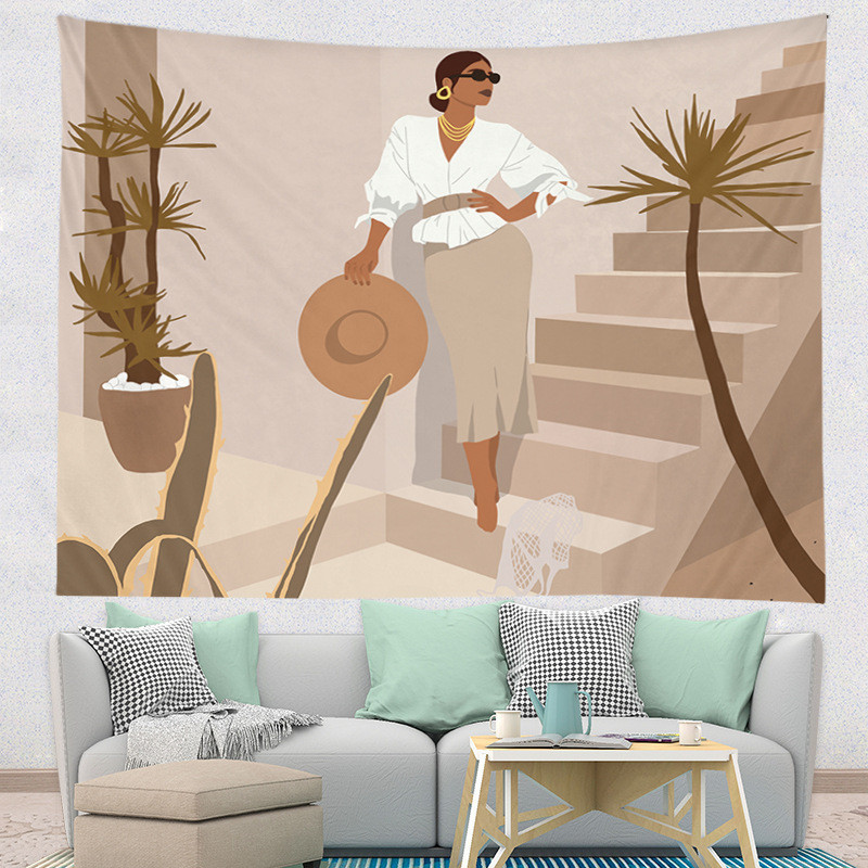 Nordic Morandi Tapestry - Color 12 | Boho Wall Hanging | JoyLadyBBD