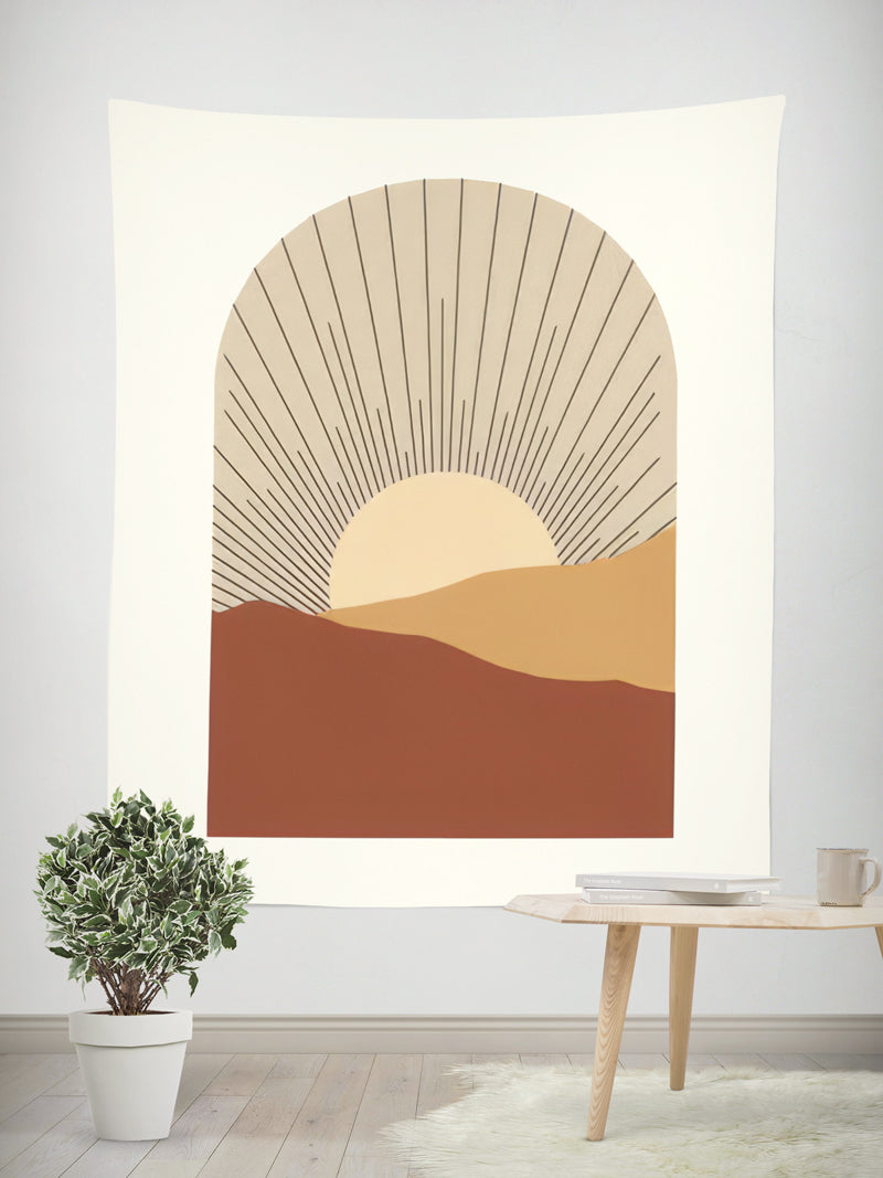 Morandi Bohemian Tapestry Wall Hanging – Boho Bedroom & Living Room Decor