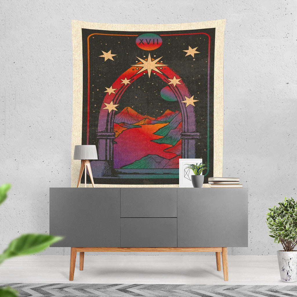 图19：Bohemian Tapestry Styled Bedroom Ethnic Boho Wall Art Home Decor
