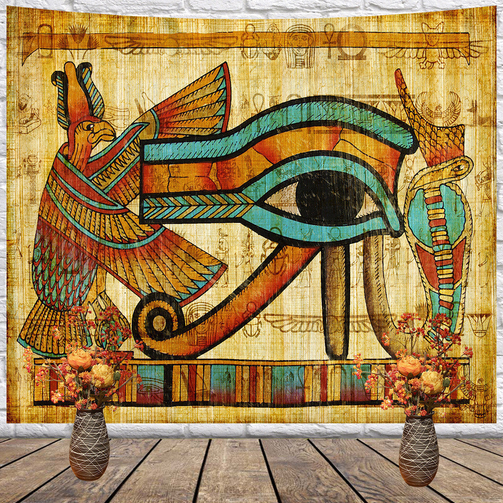 Eye of Horus Tapestry – Egyptian Symbol Wall Hanging Home Decor