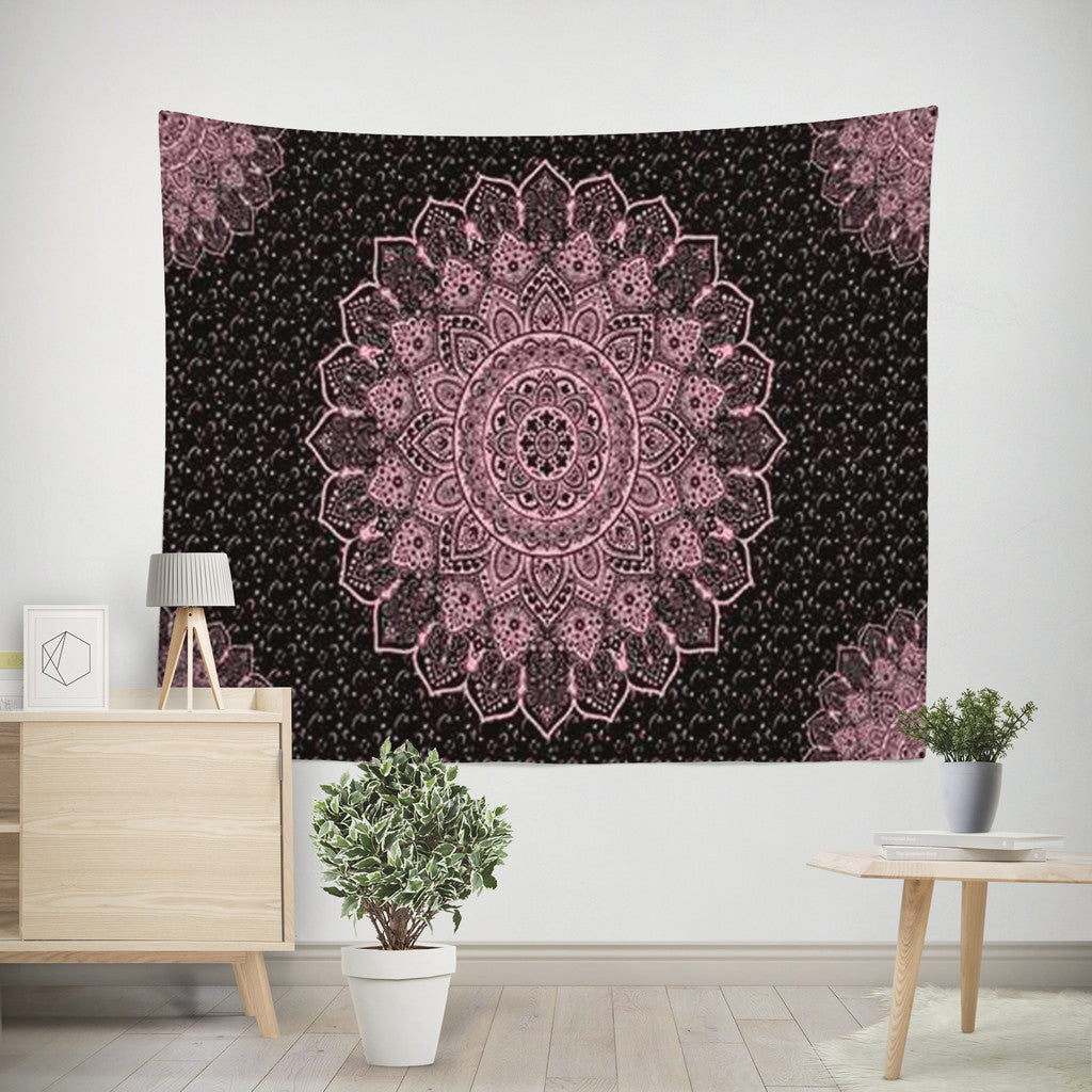 Bohemian Mandala Tapestry – Size Guide Wall Hanging Options