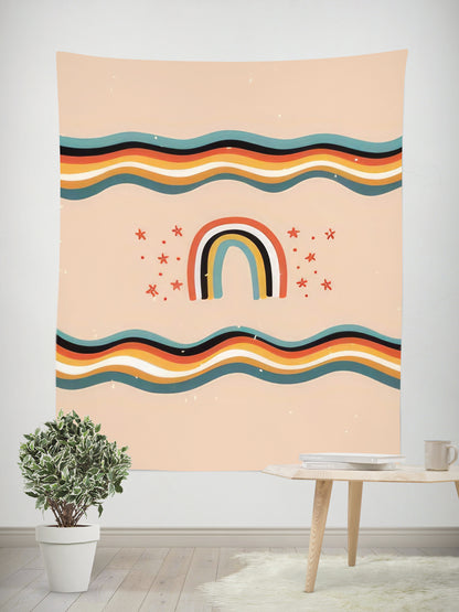 Morandi Bohemian Tapestry Color 17 – Boho Aesthetic Wall Art Fabric