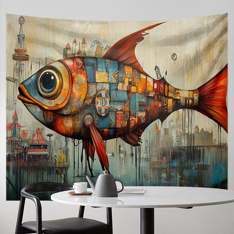 Bohemian Aesthetic Tapestry Styled Bedroom Boho Wall Art Home Decoration