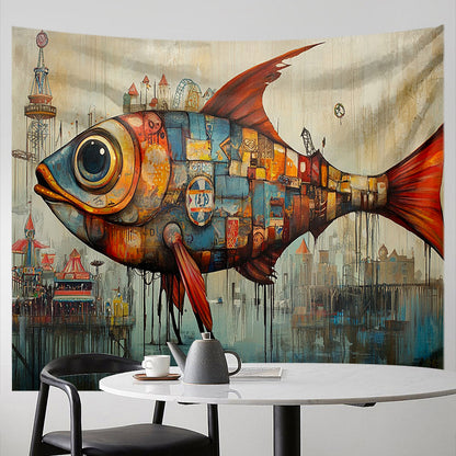 Bohemian Aesthetic Tapestry Styled Bedroom Boho Wall Art Home Decoration