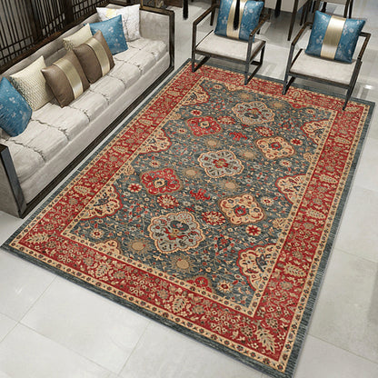 Persian Rug Foldable Washable Carpet Living Room Large Area Anti-Slip Decor