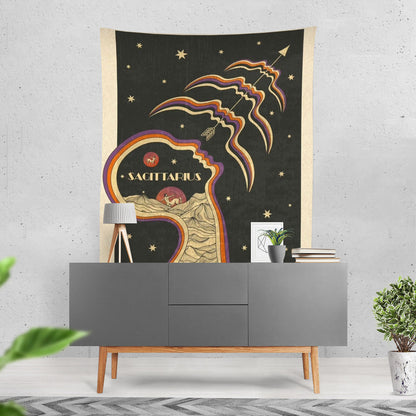 图11：Bohemian Tapestry Styled Bedroom Ethnic Boho Wall Art Home Decor