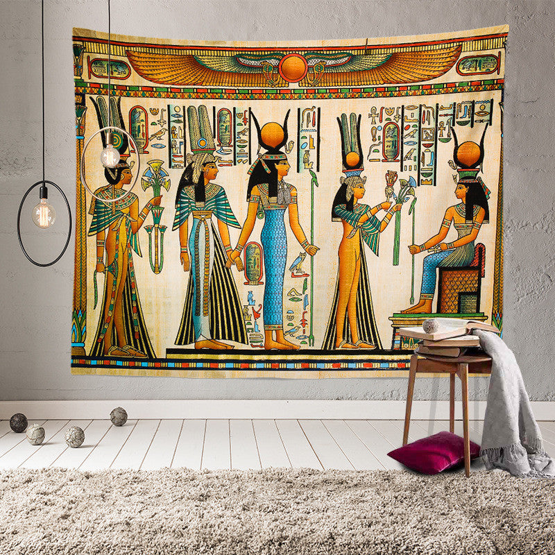 Anubis Egyptian Tapestry – Gods Ritual Scene Wall Hanging Home Decor
