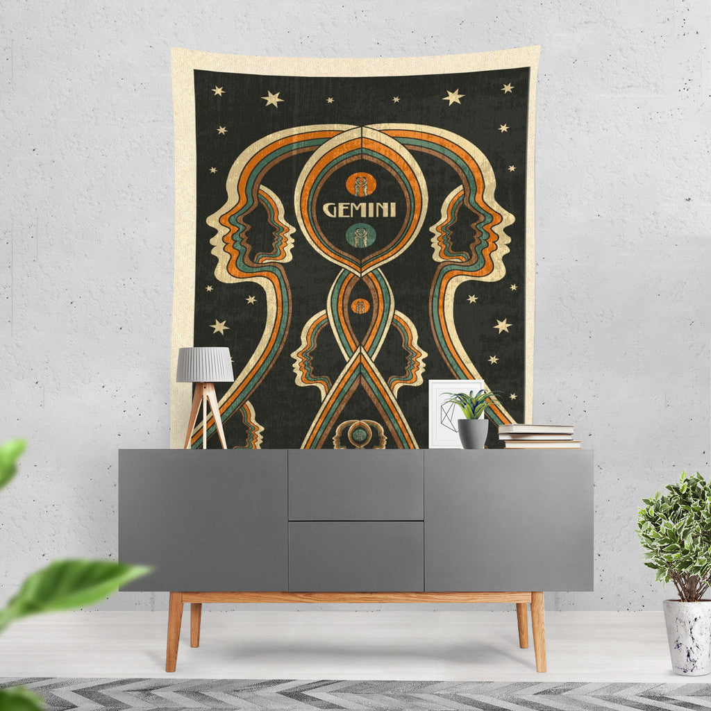 图2：Bohemian Tapestry Wall Hanging Ethnic Style Living Room Sofa Backdrop