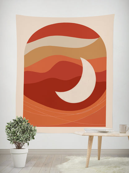 Morandi Bohemian Tapestry Color 15 – Boho Wall Art Fabric Hanging