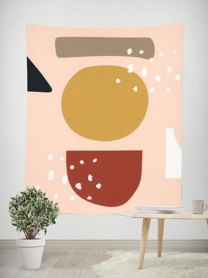 Morandi Bohemian Tapestry Color 20 – Aesthetic Boho Wall Decor Fabric