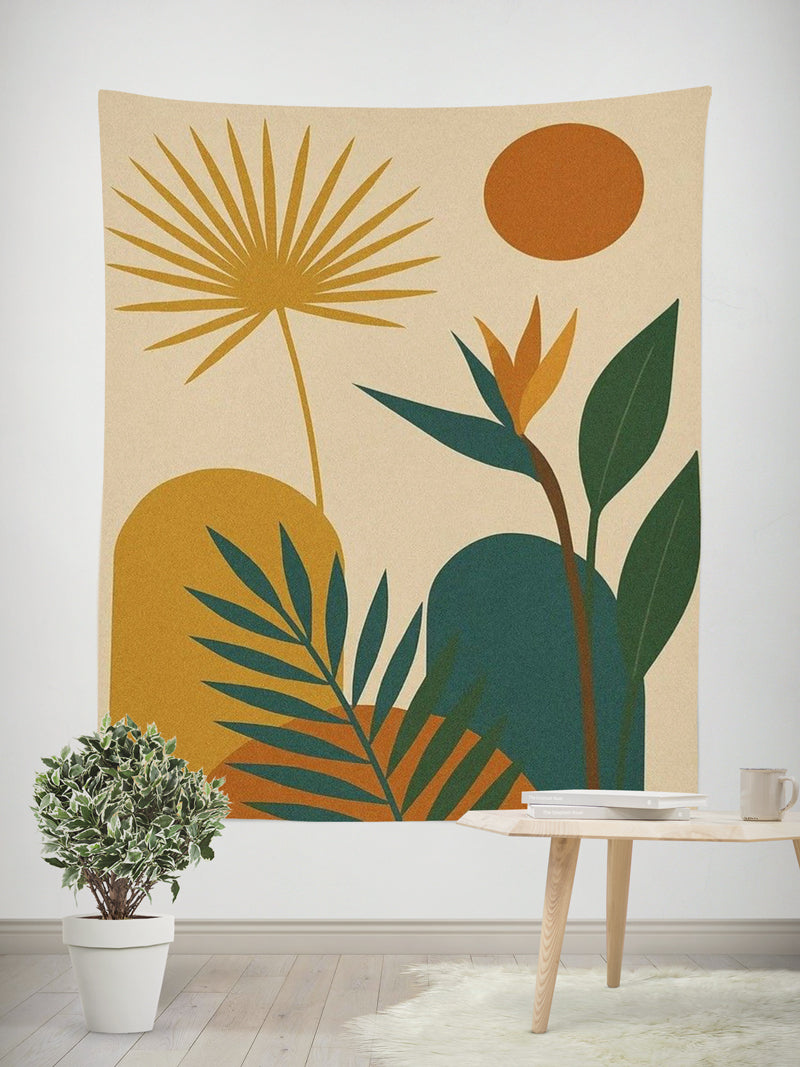 Nordic Morandi Wall Tapestry – Aesthetic Minimalist Bedroom Hanging Cloth
